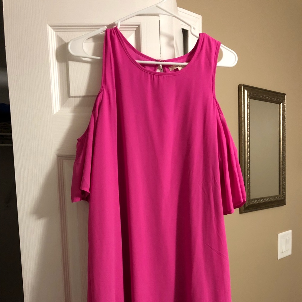 Francesca’s Cold Shoulder Dress